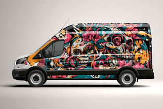 professional car wrap, car wrap, vehicle wrap design