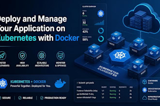 deploy and manage your application on kubernetes with docker