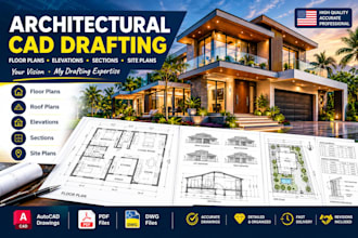 draft roof framing, floor framing plans and detailed construction drawings