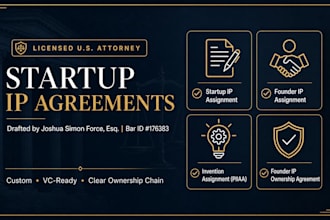 draft a robust startup invention assignment agreement