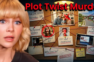 design high CTR true crime and horror youtube thumbnails