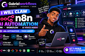 claw n8n ai automation crm workflow ai voice agent n8n automation voice agent