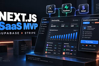 build your nextjs saas mvp with supabase and stripe