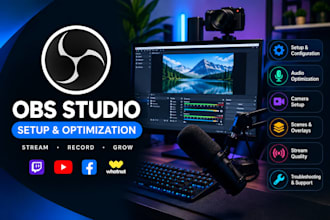 setup and optimize obs studio for professional streaming and recording