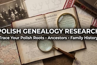 research your polish genealogy, ancestry, family tree and historical records