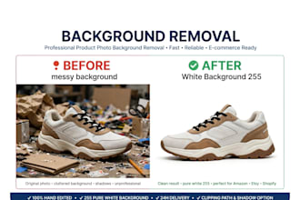 remove bg and create white transparent for amazon product