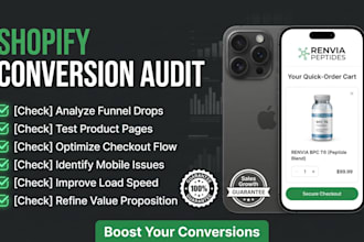 boost shopify conversion rate shopify cro  audit shopify store audit cro