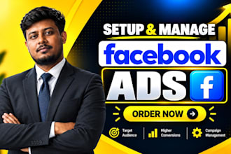 setup and manage meta ads marketing campaigns meta ads manager and facebook ads