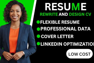 design professional resume writing and CV design