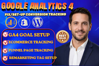 set up ga4 for google ads lead and ecommerce tra king conversion