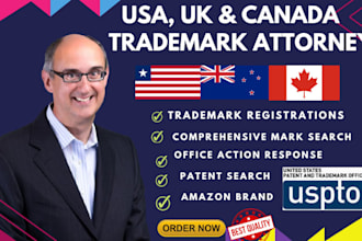 be your trademark attorney for uspto  and office actions response