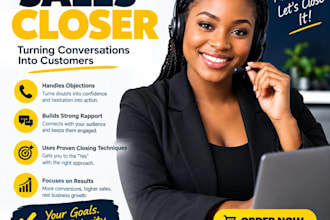 commission based sales closer leads high ticket sales closer b2b sales closer