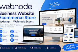 design webnode business website ecommerce store redesign webnode expert