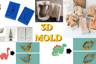 design slip casting mould chocolate mold silicone mold jewelry mold clay cutter