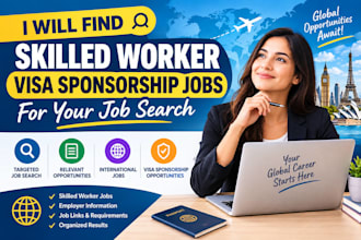 find skilled worker visa sponsorship jobs for your job search