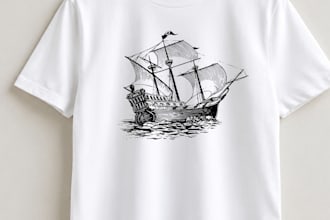 do minimalist and adventure t shirt design mountain camping