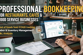 do bookkeeping for restaurants cafes and food service businesses