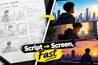 illustrate manga webtoon episode panels fast as your dedicated webtoon artist
