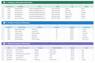 do a reliable and detail oriented data entry specialist