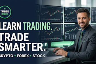 teach you crypto trading, forex trading and stock trading