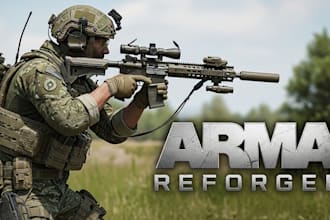 mod arma reforger or arma 3 with custom reskins missions and rig 3d models