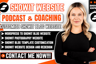design showit website photography, podcast, coach creators website, blog website