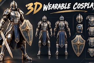 3d wearable cosplay armor 3d cosplay creation anime cosplay mask helmet stl file