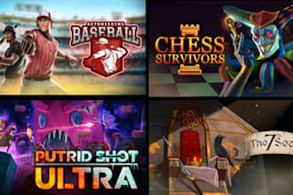 design 2d horror steam capsule rpg game art sci fi game cover retro game artwork