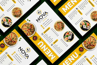 design restaurant menu menu food menu digital menu