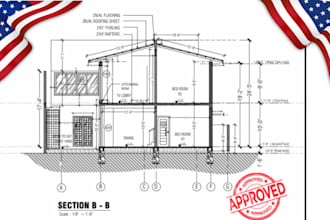 sign seal review rejected permit drawing for construction approval oh tx la fl