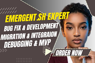 build a custom ai web app with emergent API supabase integration and bug fixing