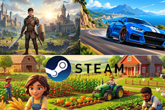 do steam capsule art, game art, cover art, game banner