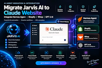 bring jarvis ai to claude website integrate hermes agent shopify whop gpt 6 app