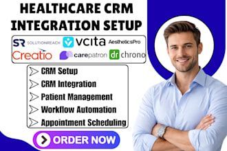 do healthcare solutionreach vcita carepatron aestheticspro drchrone integration