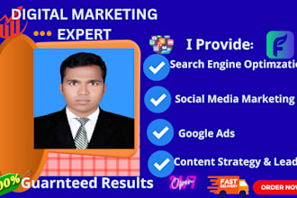 be digital marketing strategist and social media manager