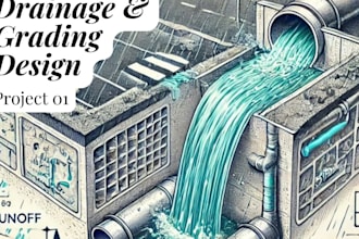 create drainage and grading plan