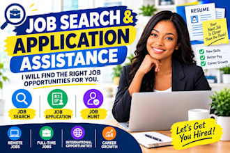 apply for job, job search, job application, job hunt and find job for you