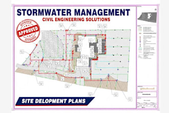 stormwater sewer swppp utility drainage report hydrology hydraulics hec ras hms