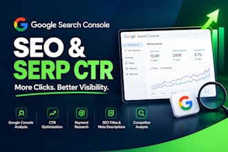 optimize google search console improve serp CTR boost keyword rankings