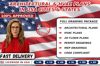 architectural plans in mi, ca, ak, al, oh, ny in USA city and havc plan
