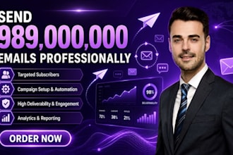 email campaign setup professional copywriting, segmentation and marketing growth