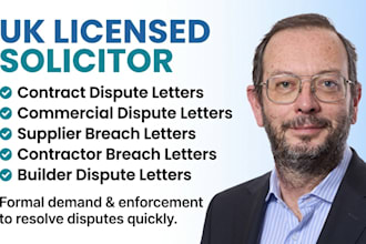 draft a breach of contract notice for supplier failure and breach