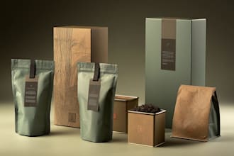 create unique gloves box design and packaging design
