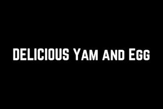 teach you how to cook yam and egg