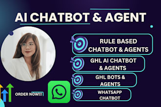 build a gohighlevel ai chatbot for lead generation and booking, whatsapp ghl bot