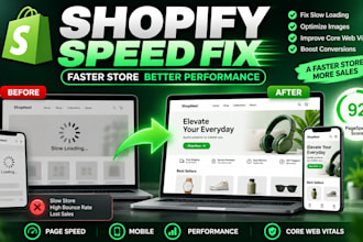 fix shopify store speed improve page speed performance