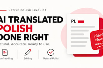 humanize your ai translated polish content