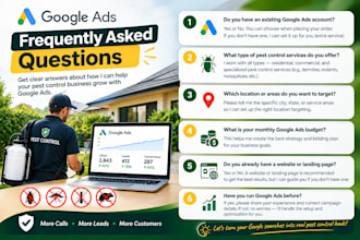 setup google ads campaigns for pest control business