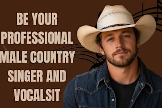 be your male country singer, country vocalist, and male country vocals