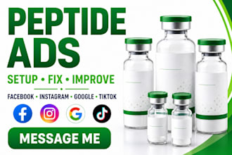 do peptide ads setup and fix social ad campaigns